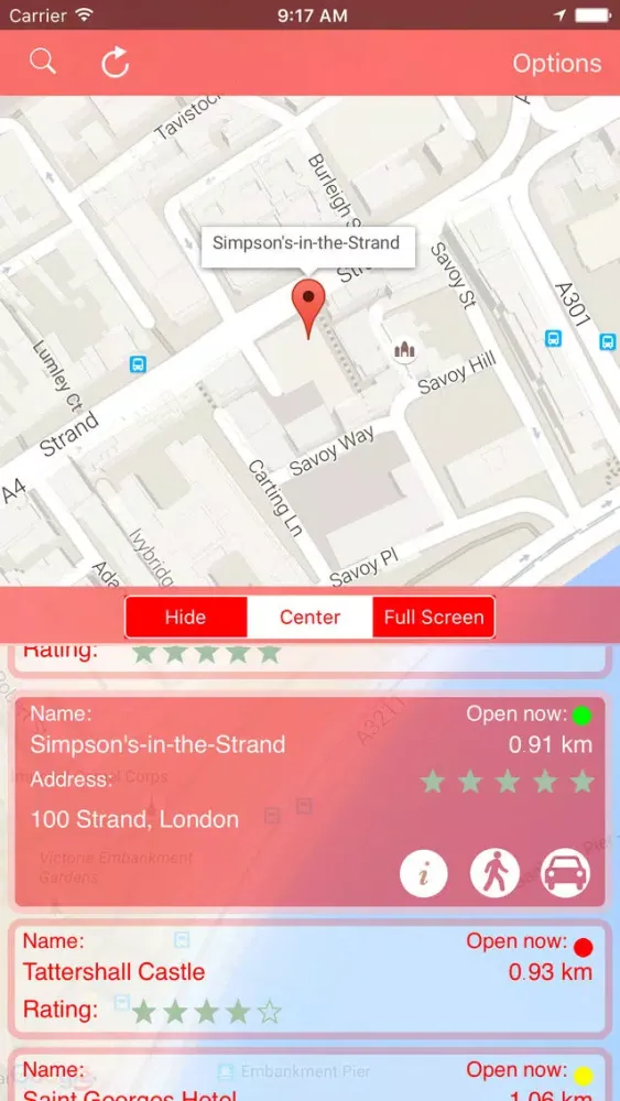 Capturas de tela do FoodHound - Find the nearest restaurants and dinners