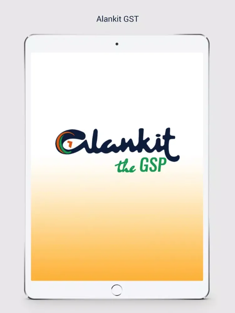 Alankit GST iPad  سکرین شاٹس