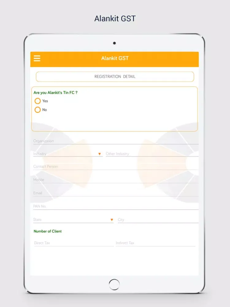 Alankit GST iPad  سکرین شاٹس