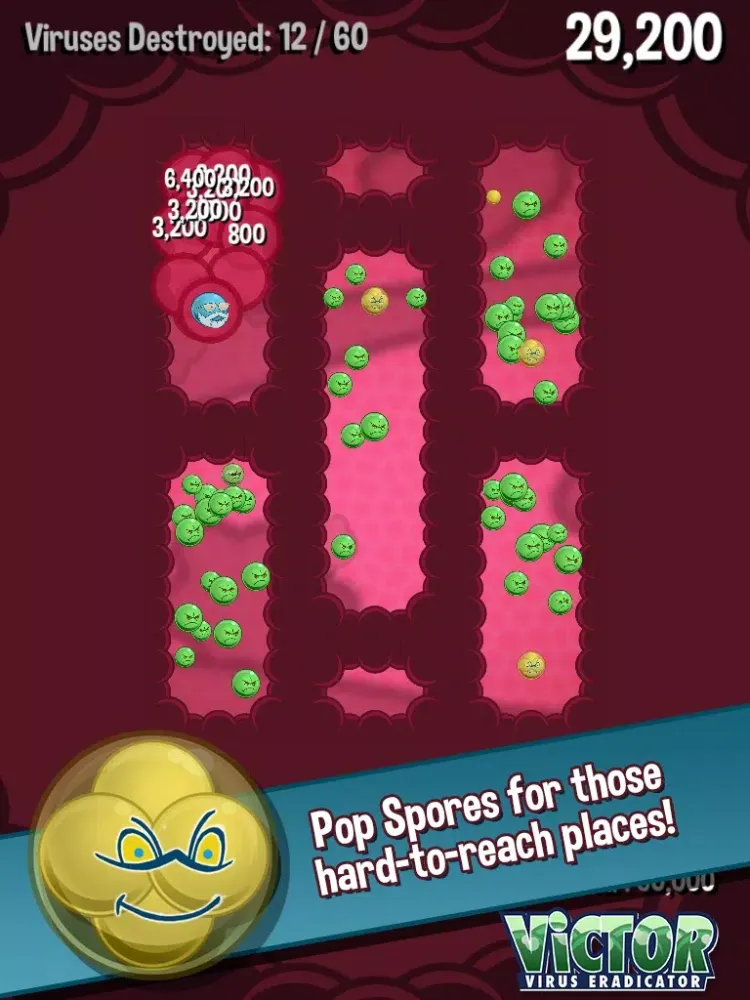 Capturas de tela do ViCTOR: Virus Eradicator iPad 