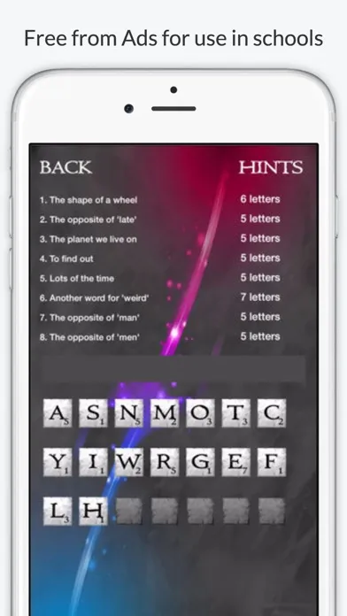 Tangkapan skrin SpellFix Y3-Y6 Spelling Lists
