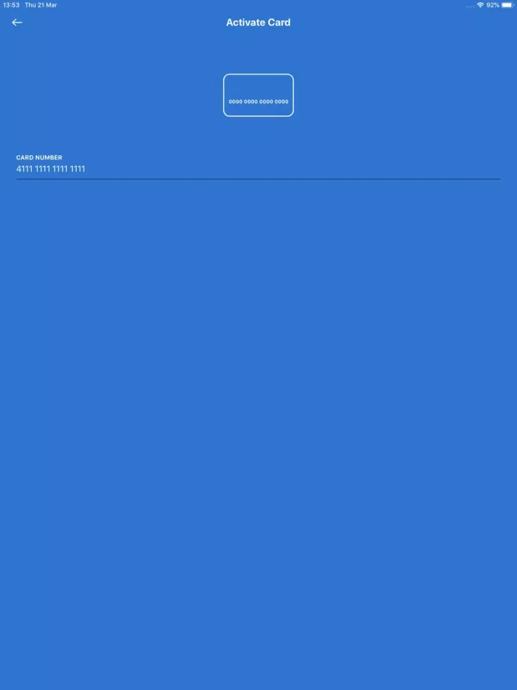 Al Ansari Exchange TravelCard iPad  স্ক্রিনশট