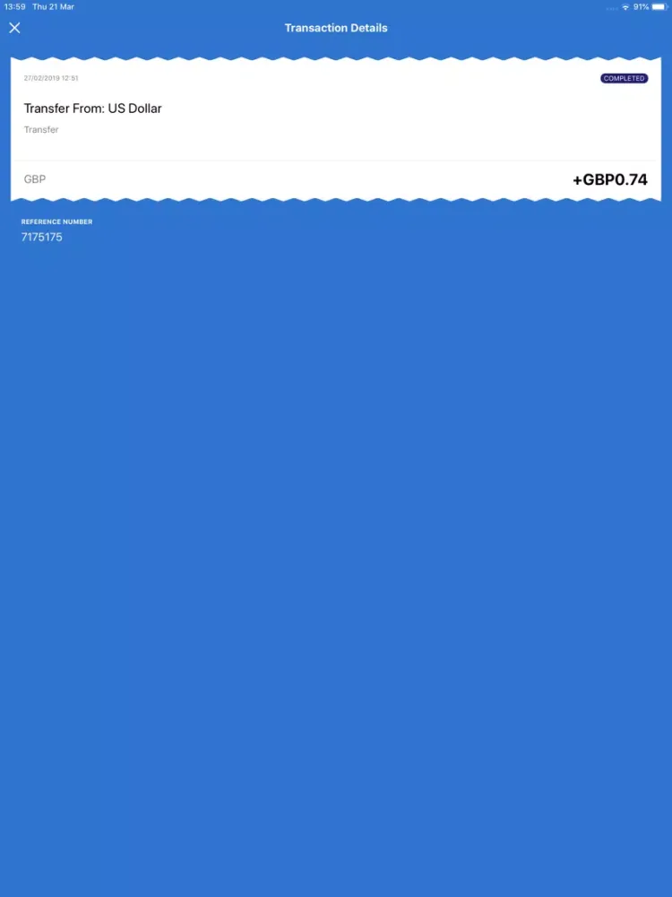Al Ansari Exchange TravelCard iPad  স্ক্রিনশট