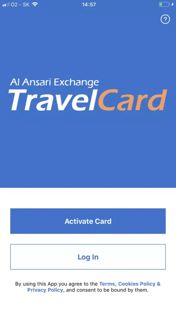 Al Ansari Exchange TravelCard স্ক্রিনশট