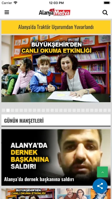 Alanya Medya スクリーンショット