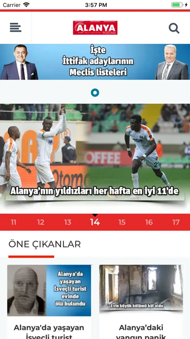 Capturas de pantalla de Alanya Postası