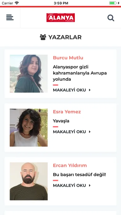 Capturas de pantalla de Alanya Postası