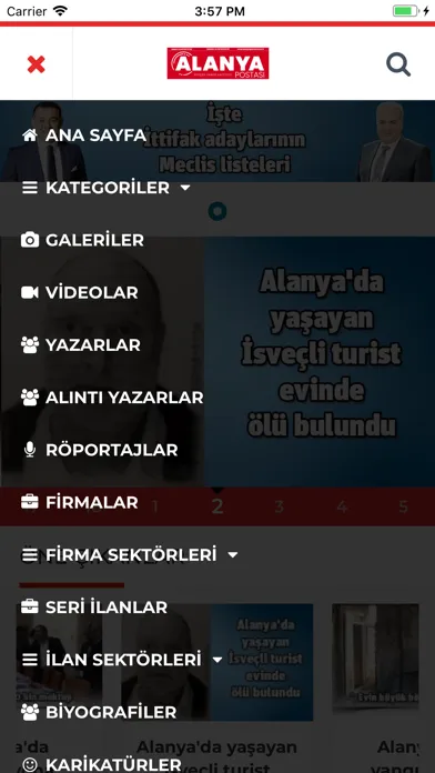 Capturas de pantalla de Alanya Postası