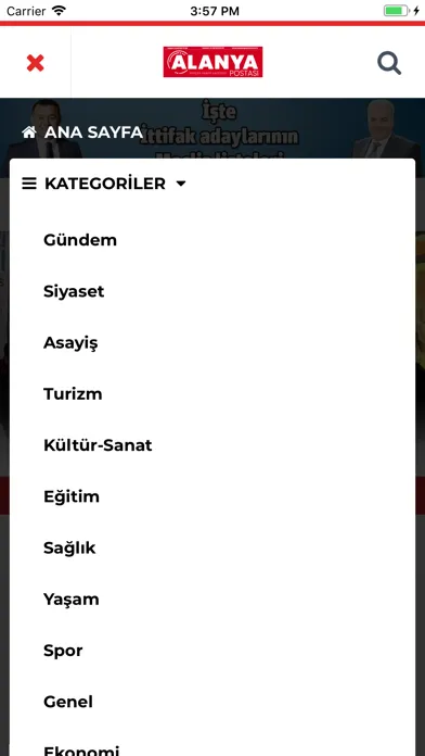 Capturas de pantalla de Alanya Postası