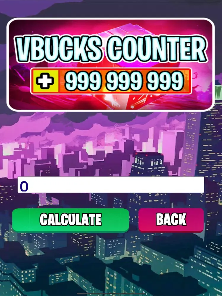 Скриншоты Vbucks Fortnite Counter - Quiz iPad 