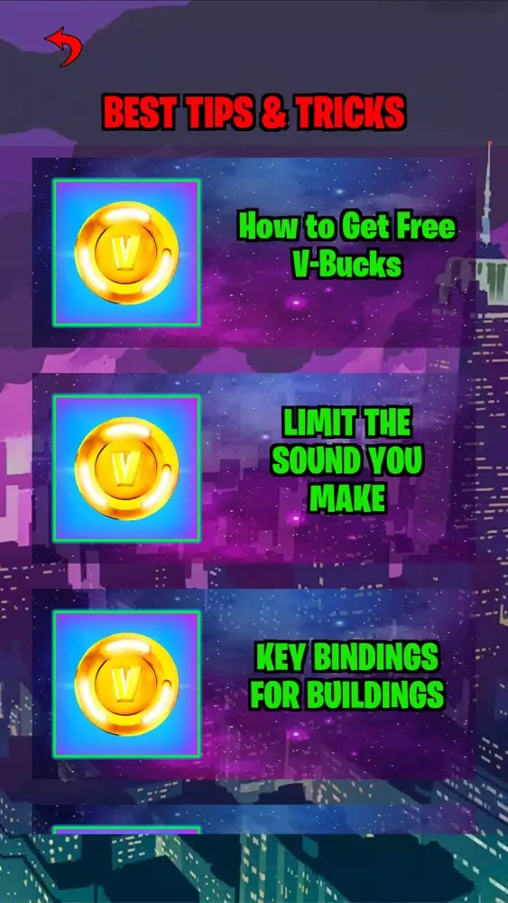 Скриншоты Vbucks Fortnite Counter - Quiz