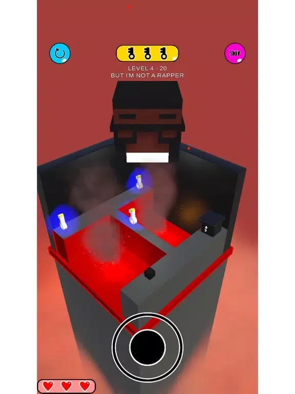 Captures d'écran de The World's Hardest Game. iPad 