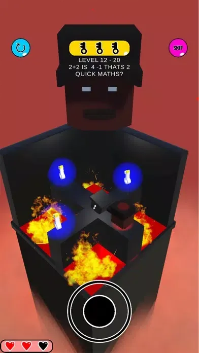 Captures d'écran de The World's Hardest Game.