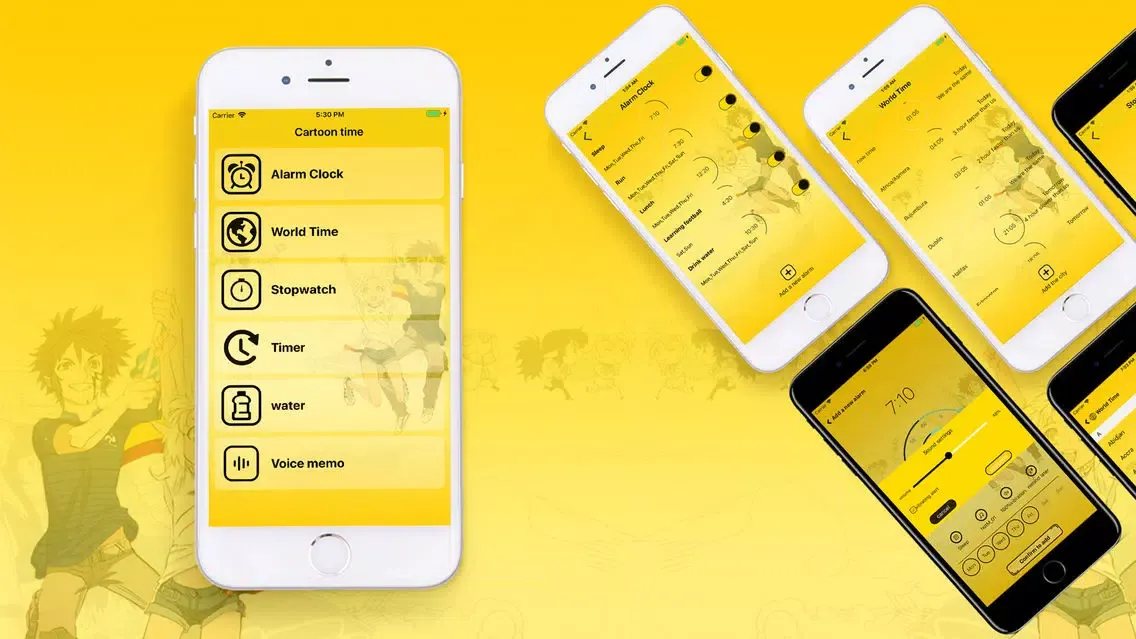 Captures d'écran de Cartoon time-your time manager