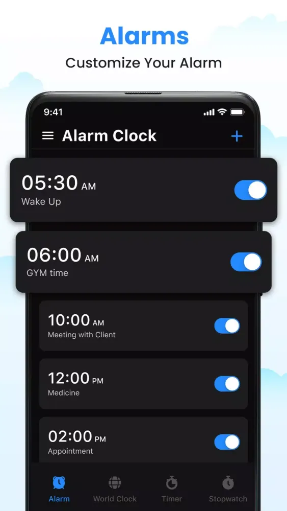 Alarm Clock應用截圖