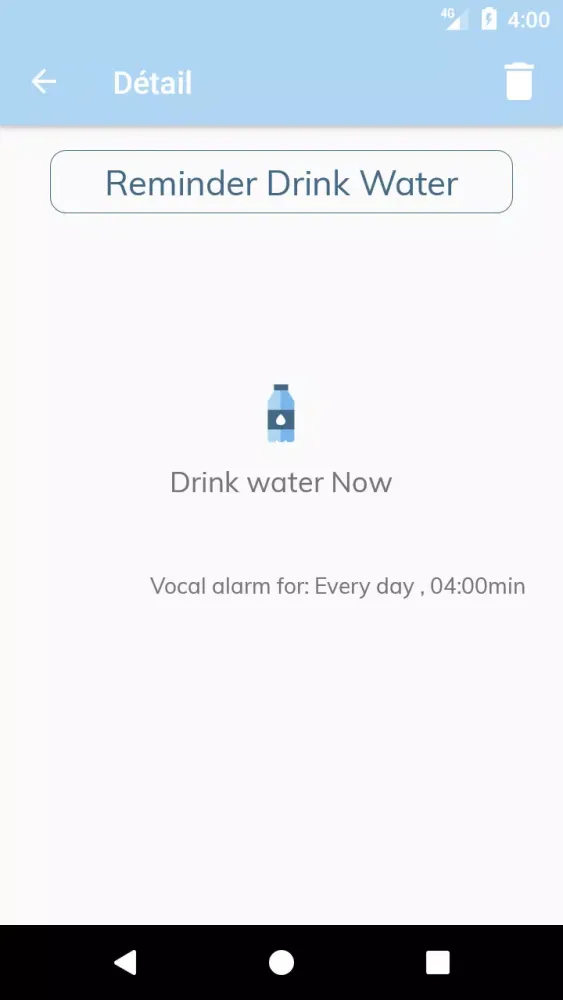 Drink Water Reminder Screenshots