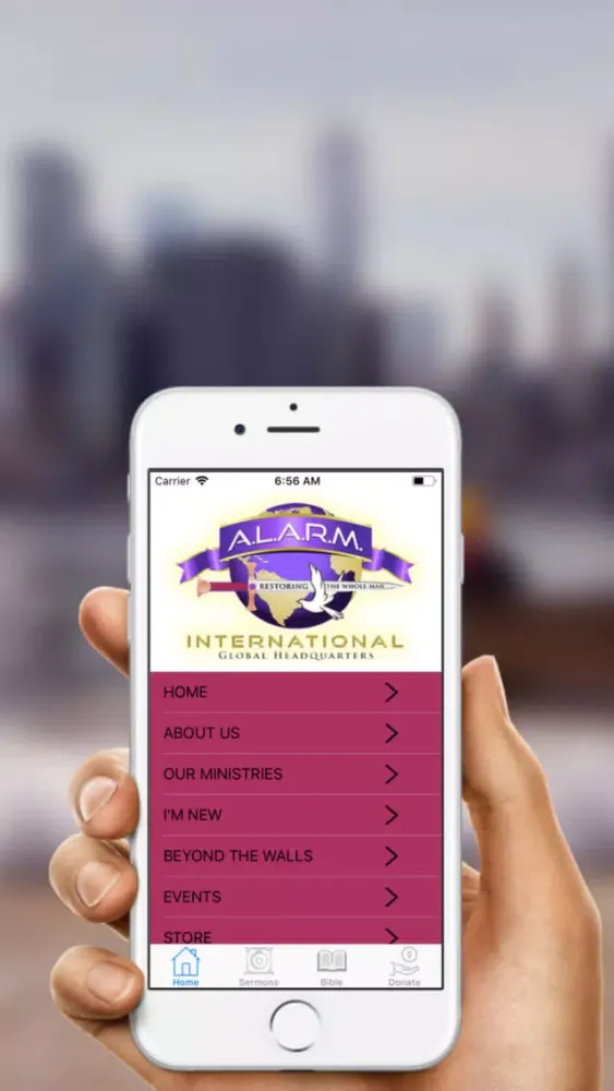 Скриншоты ALARM International Church