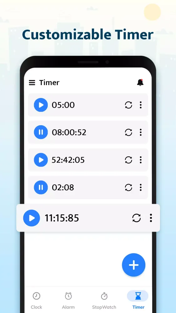 Tangkapan skrin Simple Alarm Clock