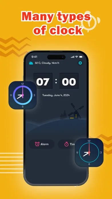 Captures d'écran de Alarm Clock - Wake up alarm