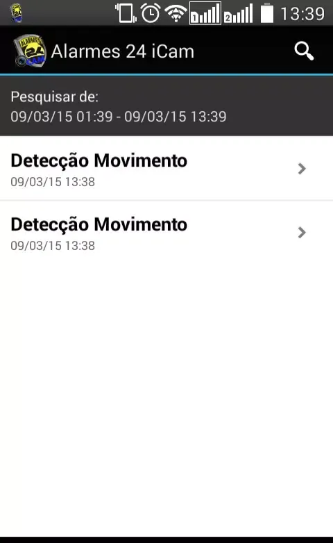 Alarmes 24 iCam Screenshots