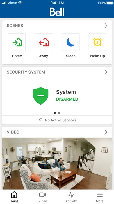 Bell Smart Home Screenshots