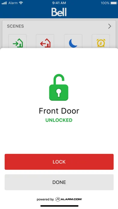 Bell Smart Home Screenshots