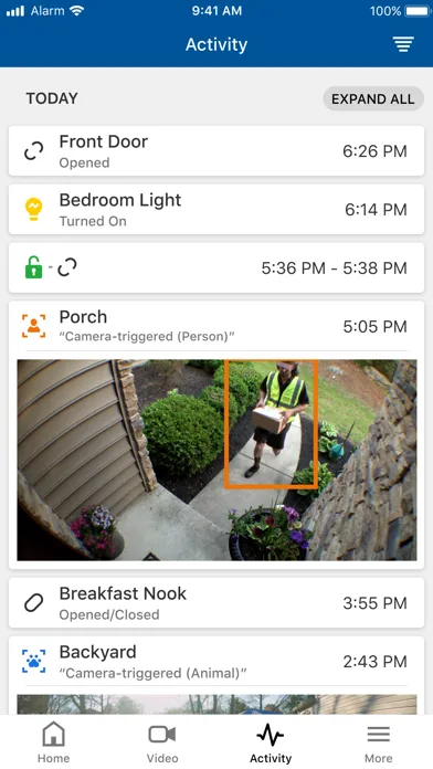 Bell Smart Home Screenshots