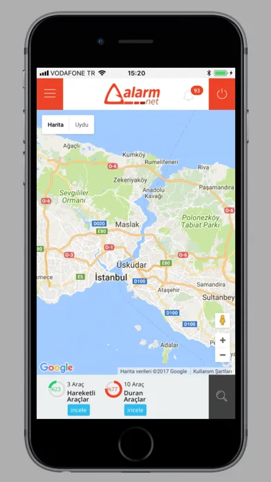 Alarmnet Mobil سکرین شاٹس