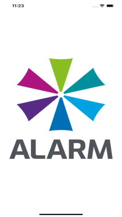 Tangkapan layar ALARM events hub