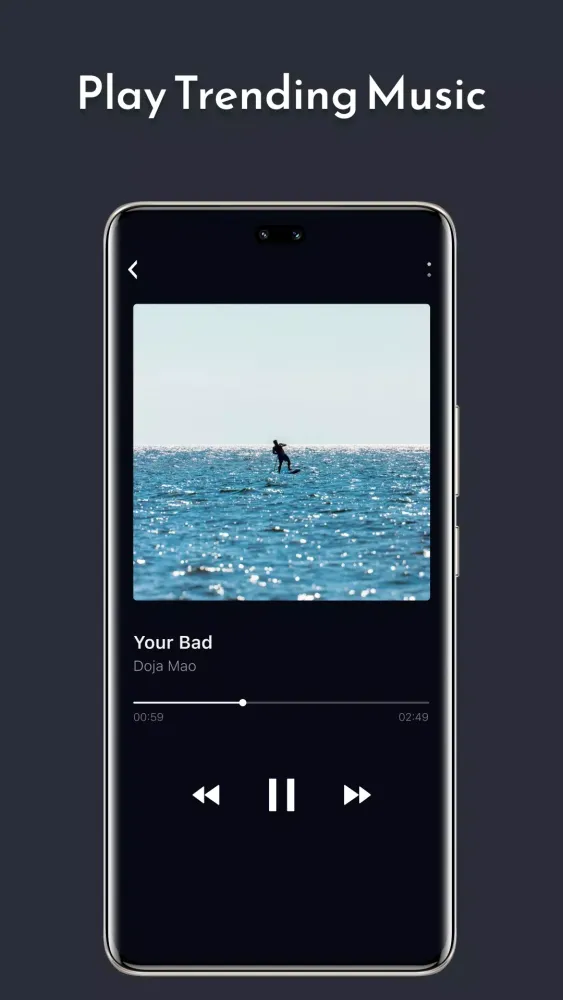 Tangkapan layar MP3 Music App: Musico Vision