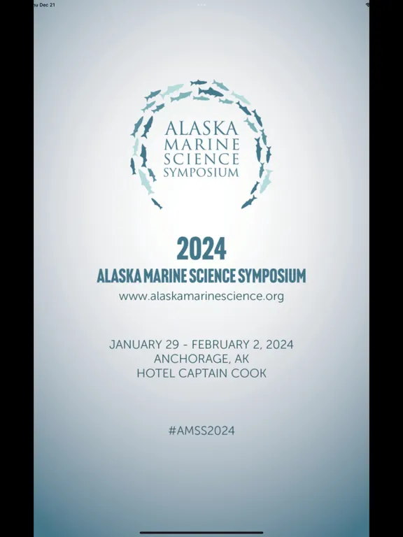 Captures d'écran de AK Marine Science Symposium iPad 