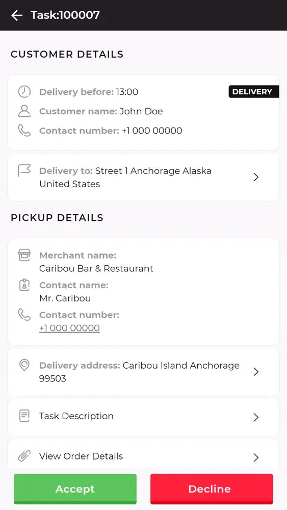 Alaskan Cuisine Driver Screenshots