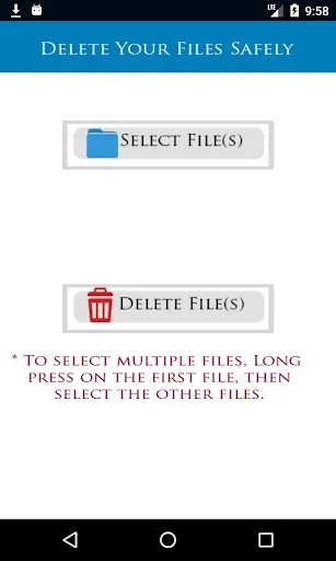Safe Delete Screenshots