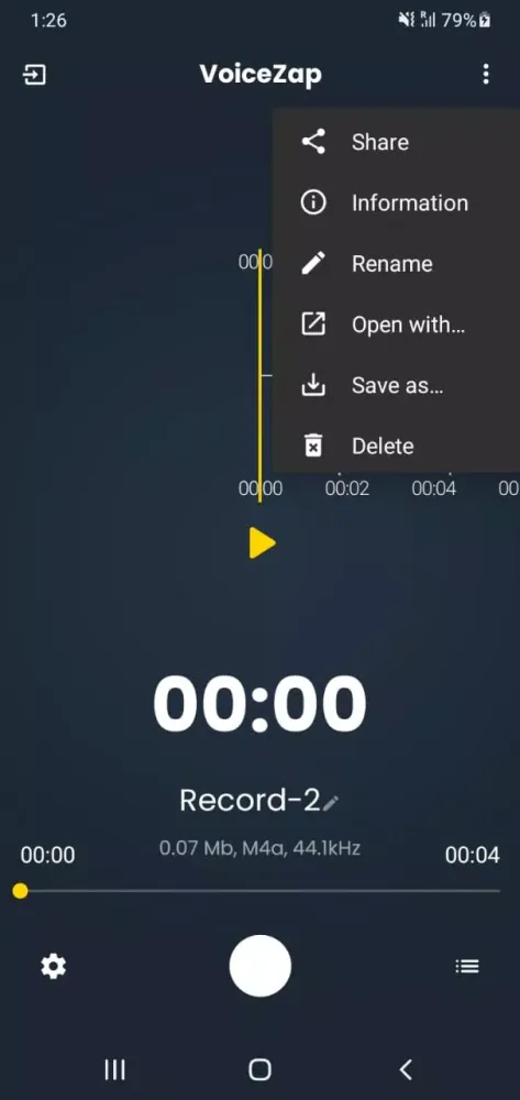Voice Zap Screenshots