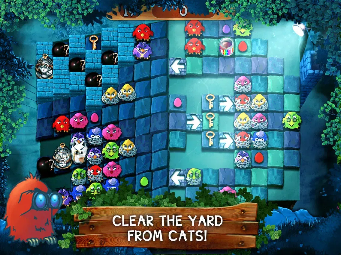 Capturas de tela do Claws & Feathers Free iPad 
