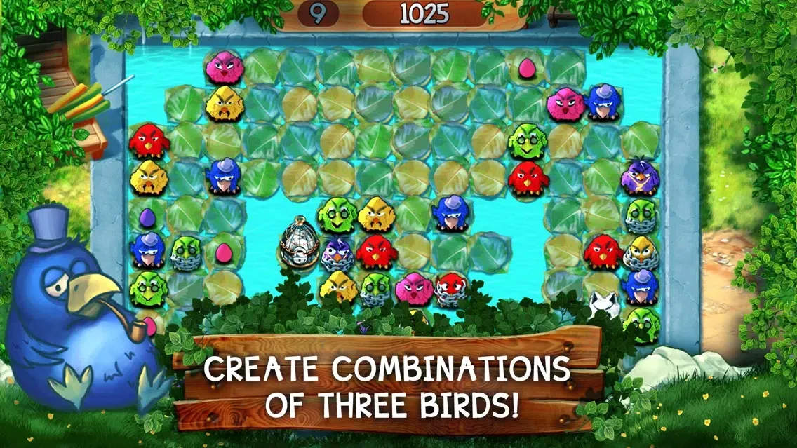 Capturas de tela do Claws & Feathers Free