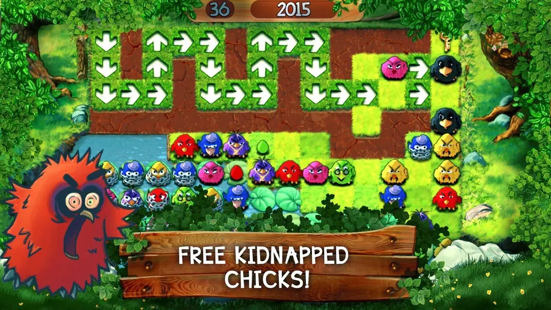 Capturas de tela do Claws & Feathers Free