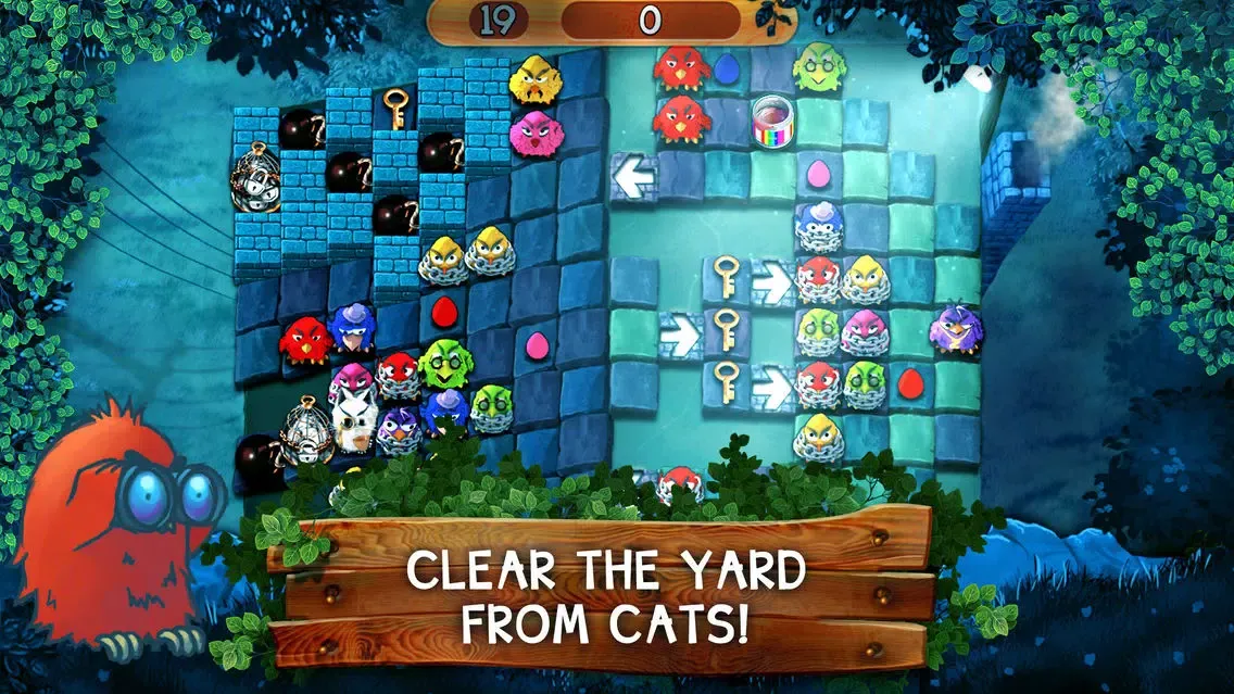Capturas de tela do Claws & Feathers Free