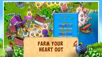 Capturas de tela do Farm Frenzy 3 Ancient Rome