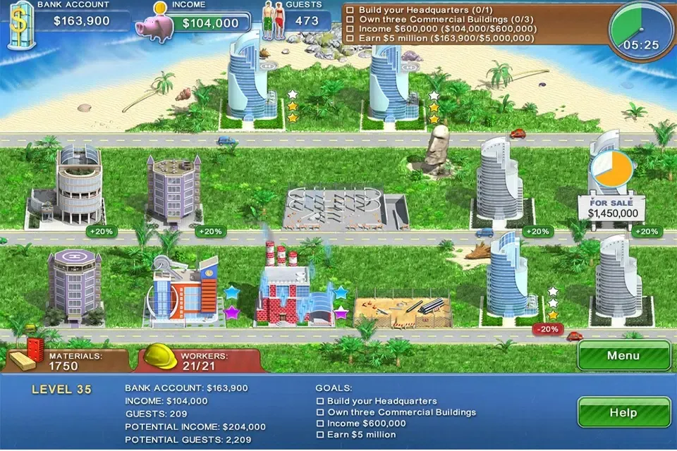 Tangkapan layar Hotel Mogul