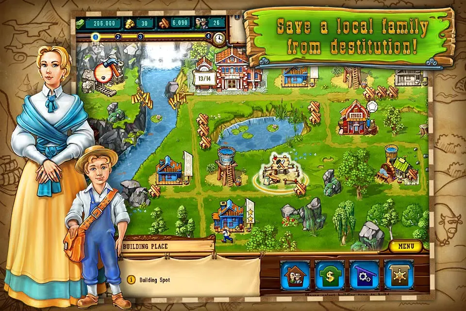 Screenshot di The Golden Years: Way Out West (Free)