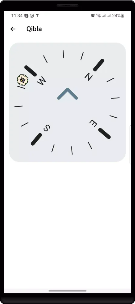 Alazan prayer time and qibla سکرین شاٹس