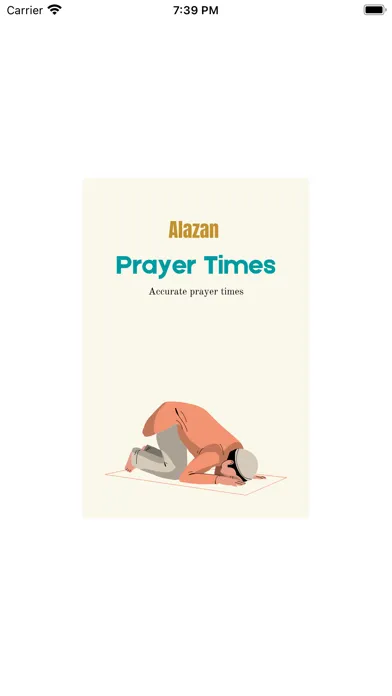 Alazan Prayer Times應用截圖