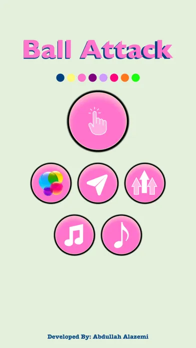 Capturas de tela do Ball Attack!!