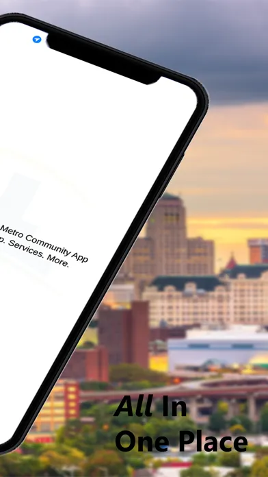Capturas de tela do Albany Metro Community App