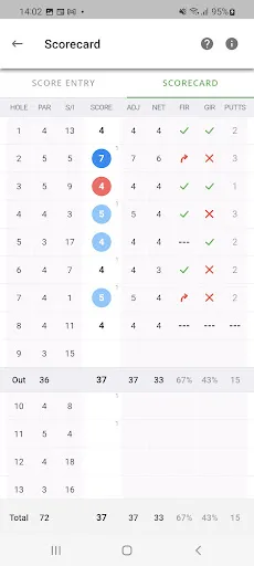 HNA Handicaps & Tournament App 스크린샷