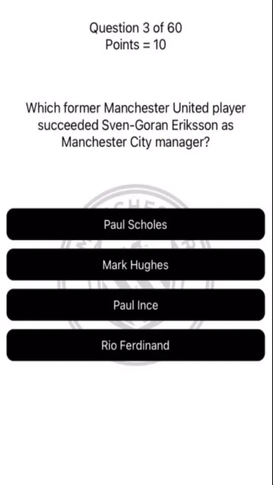 تصاویر Manchester City Quiz