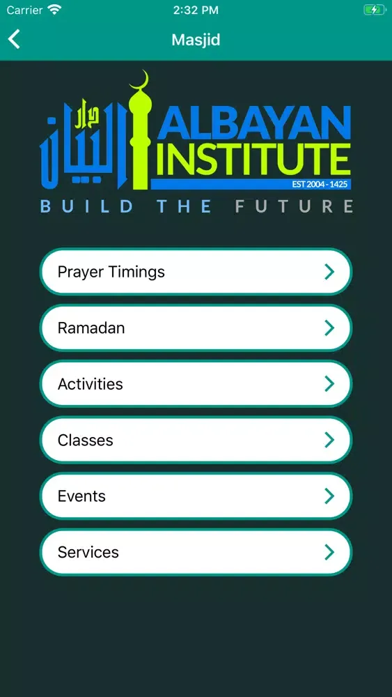 Zrzuty ekranu Albayan Institute - Albayan
