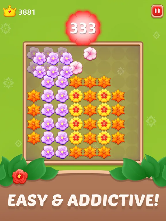 Screenshot di Flower Block - Blast Puzzle iPad 