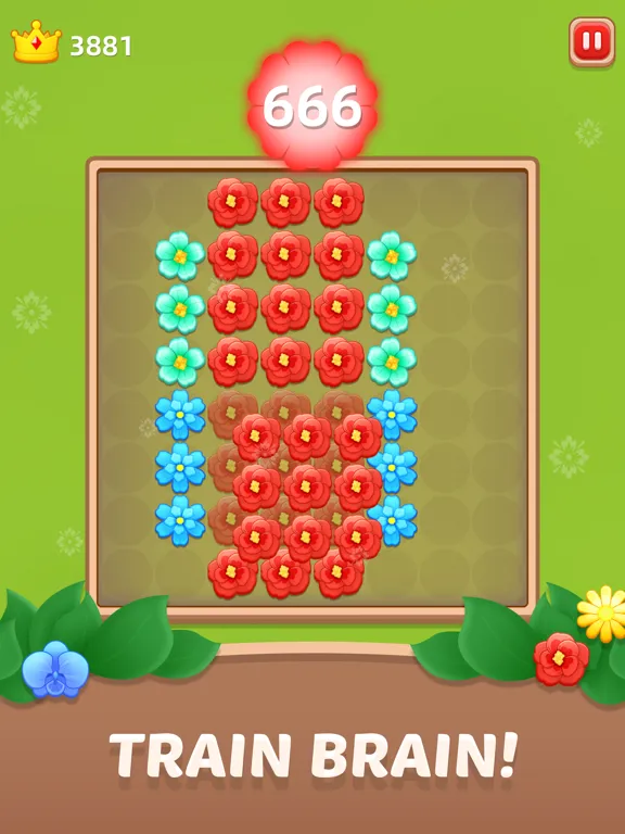 Screenshot di Flower Block - Blast Puzzle iPad 